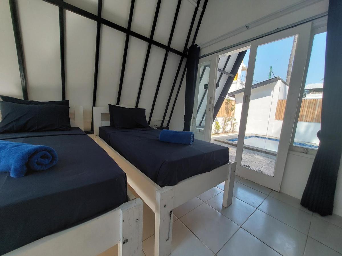 Sanctum Dive Bungalows With Private Pool Gili Trawangan Exterior photo